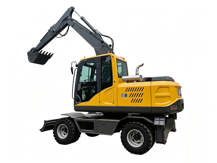 100 Wheel Excavator